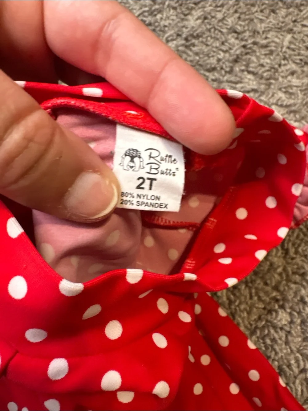 Ruffle Butts Swimsuit // 2T